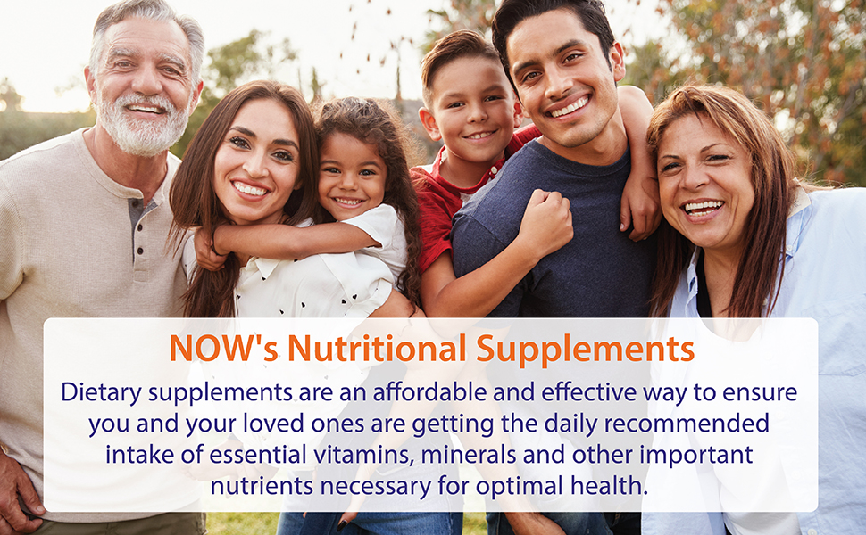 Now nutritional supplements