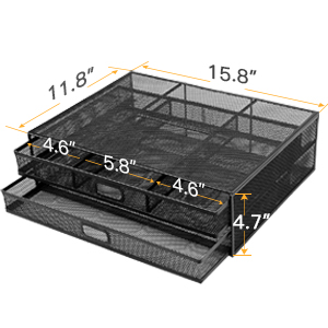 HUANUO monitor stand riser with drawer