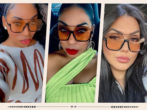 y2k sunglasses rimless sunglasses