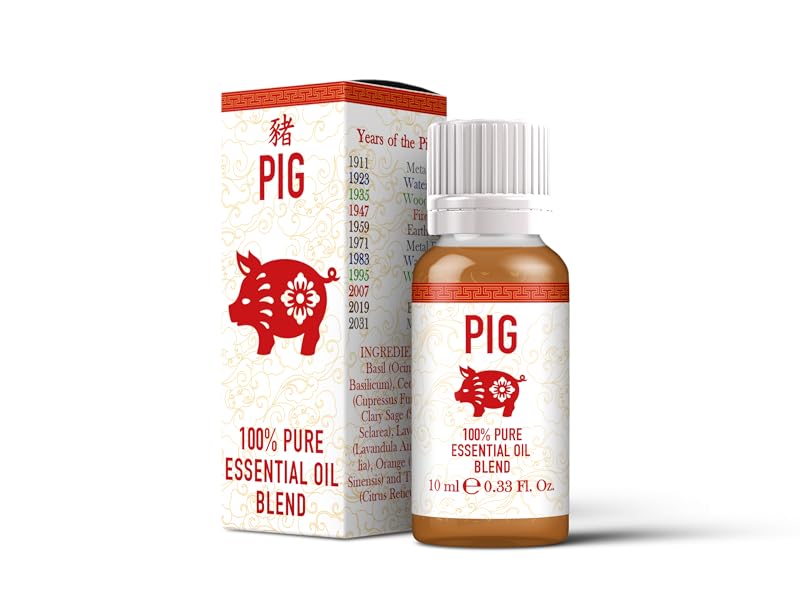 Schwein – Chinesisches Sternzeichen – Mischung aus ätherischen Ölen