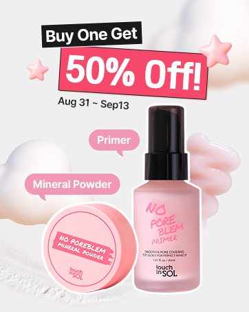 Buy No Pore Primer Get Mineral Powder 50% Off