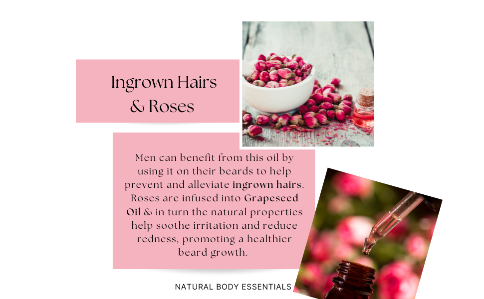 Natural Body Essentials Rose Infused Serum w/Grapeseed