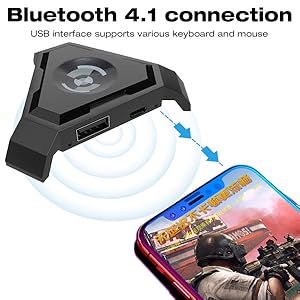 Gamepad Keyboard Mouse Converter, Keyboard Mouse Adapter for PUBG Game Console