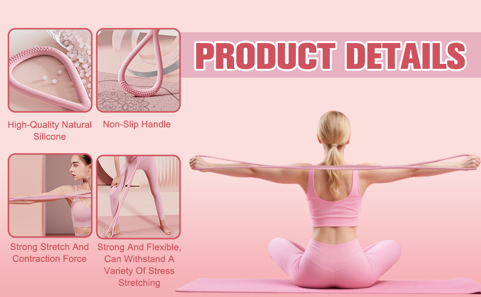 2025 New Figure 8 Resistance Bands for Women Men
