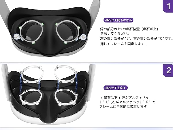  Quest 3 128GB その他周辺グッズ　度入りレンズおまけ Meta Quest 3用MR度付レンズ
