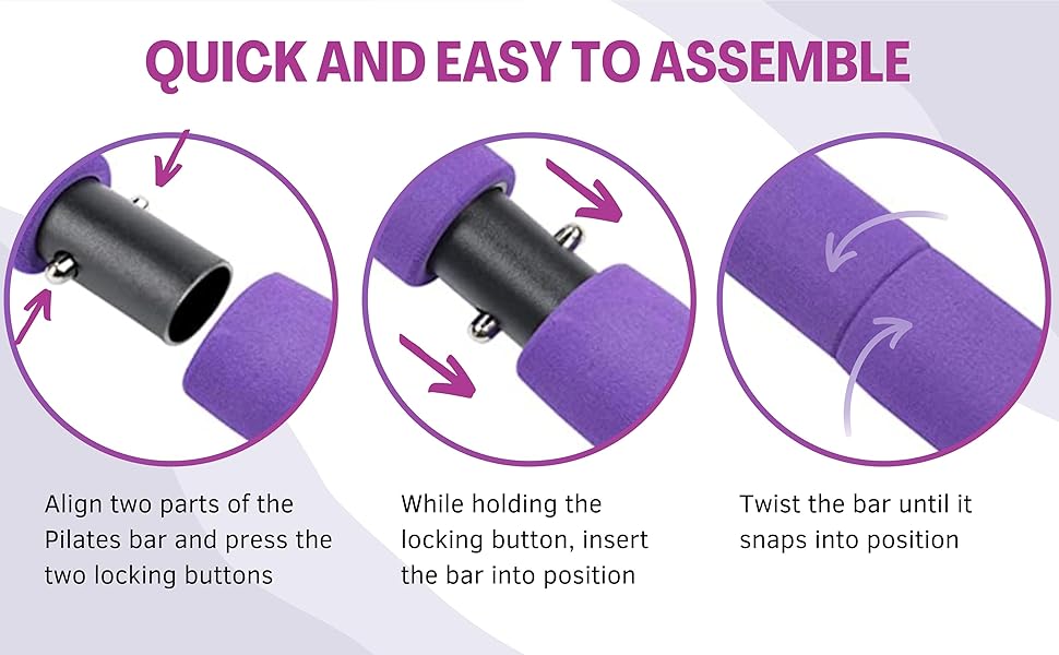 Quick and easy to assemble
