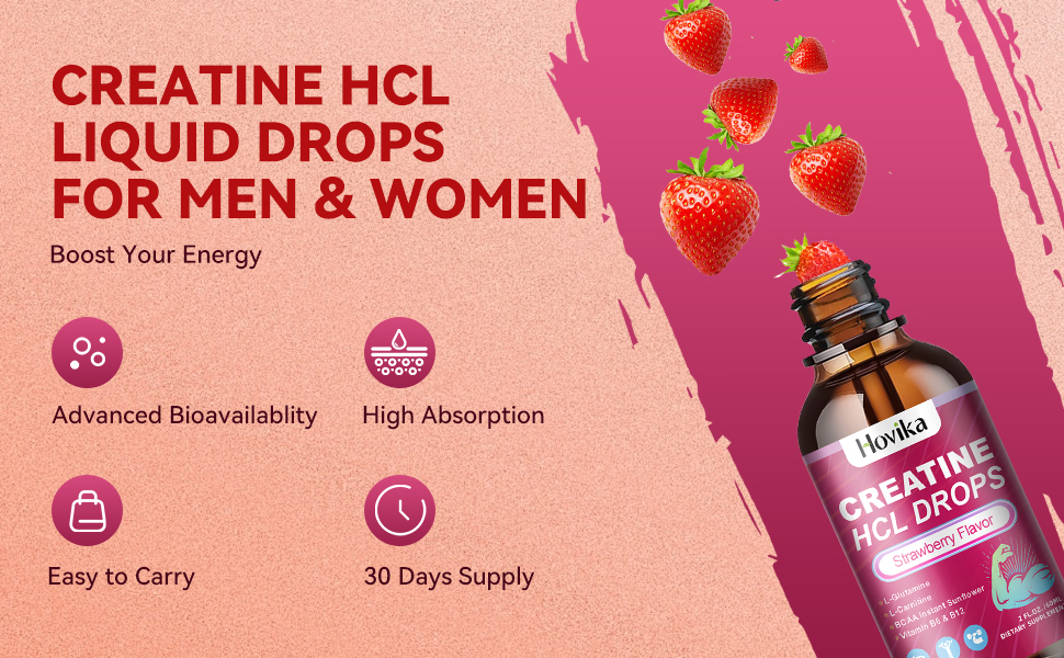 creatine hcl liquid drops