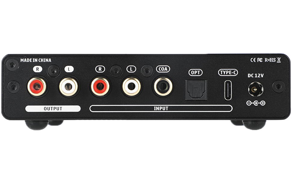 Kakivan K5 DAC Headphone Amplifier, ES9039Q2M Chip Digital