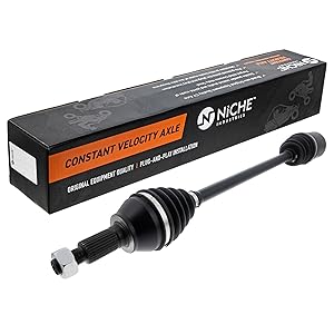 Amazon.com: NICHE Front CV Axle Drive Shaft for Polaris RZR XP