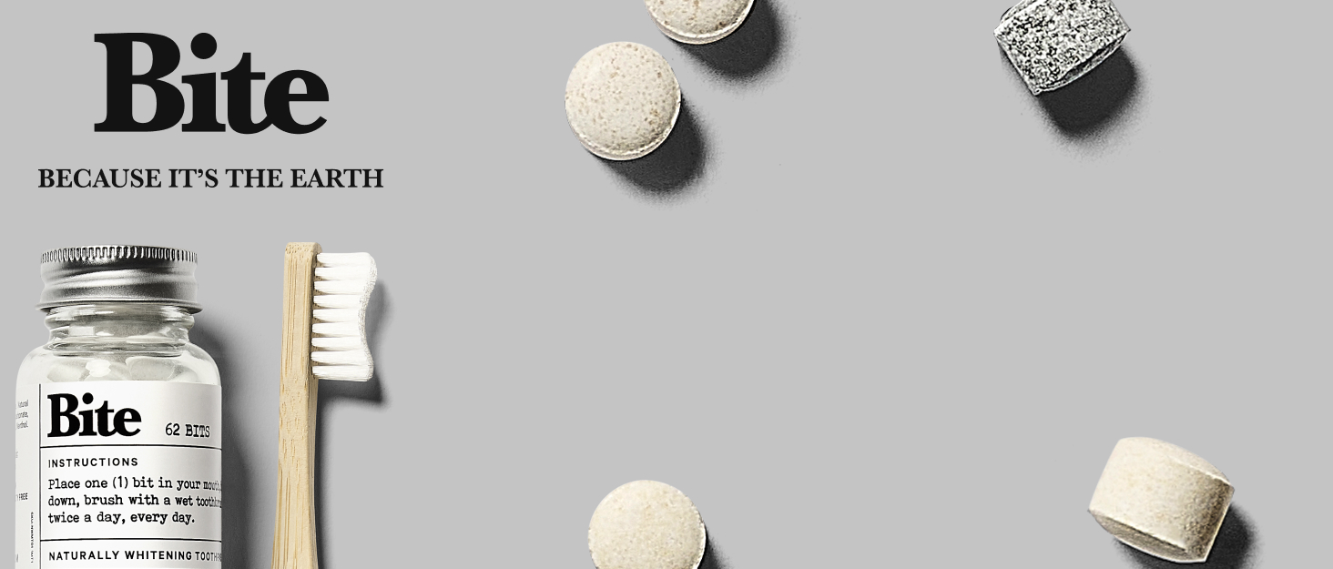 Bite toothpaste bits tablets chewable hydroxyapatite toothpaste travel xylitol sensitive teeth