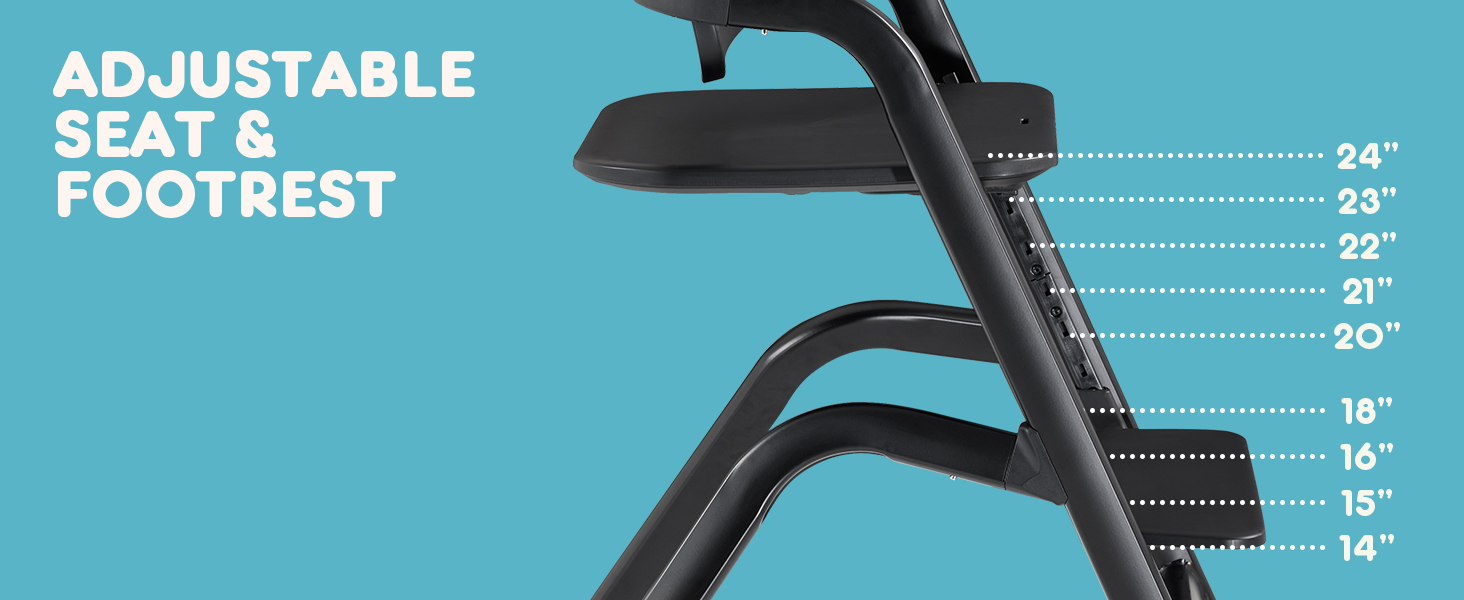 HARPPA Convertible Baby High Chair for Babies & Toddlers