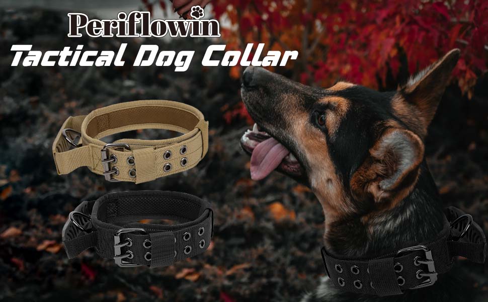 Upgrade Tactical Dog Collar Military Dog Collar Nylon