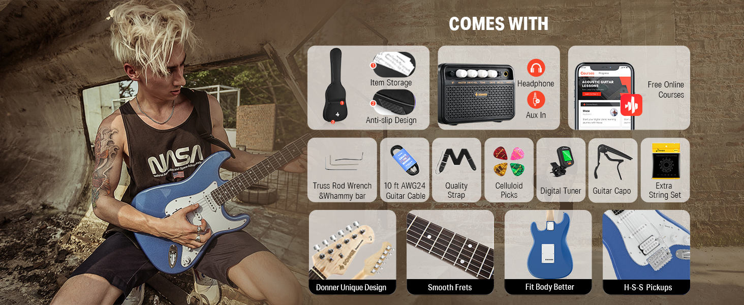 electric guitar set