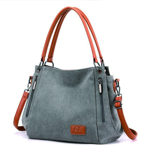 Amazon | [Takusan Shopping] キャンバス トート ショルダー