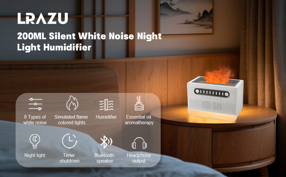 humidificador con ruido blanco