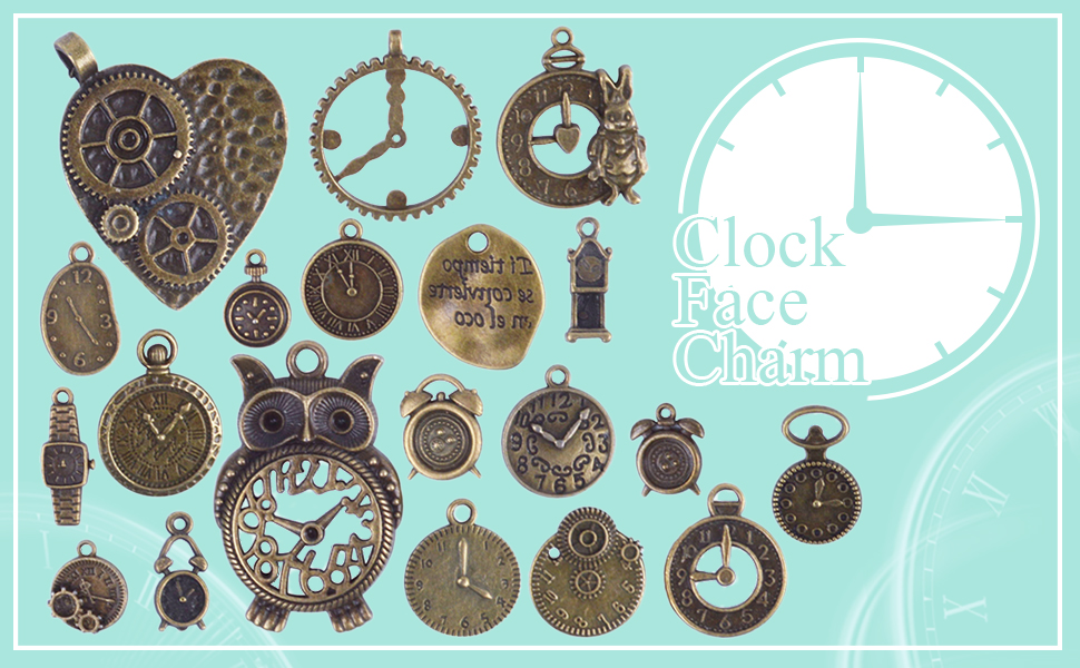 steampunk charms