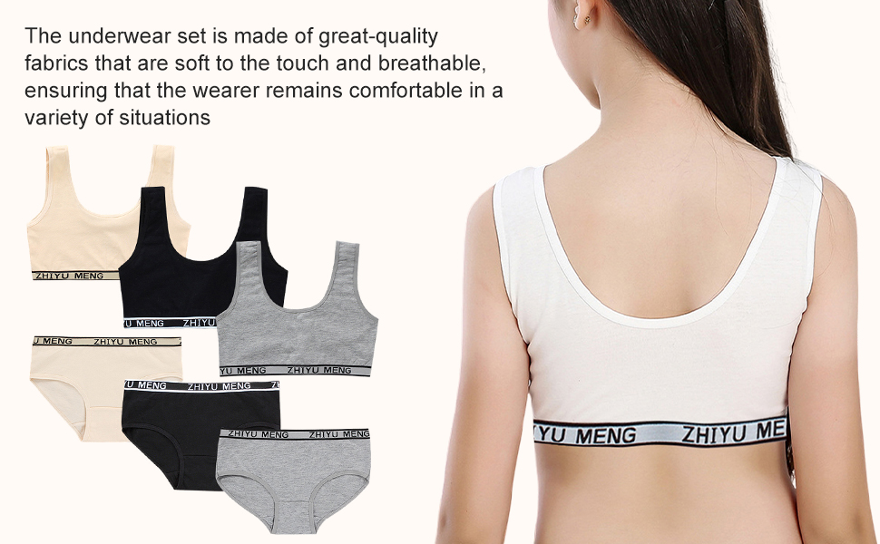 Amazon.com: Cotton Soft Comfortable Elastic Girls Training