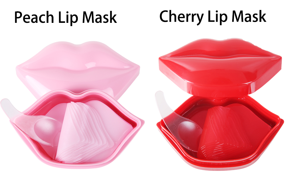 paminify Lip Masks Sheet,Moisturizing Crystal Collagen Gel,AntiAging Lip Patches