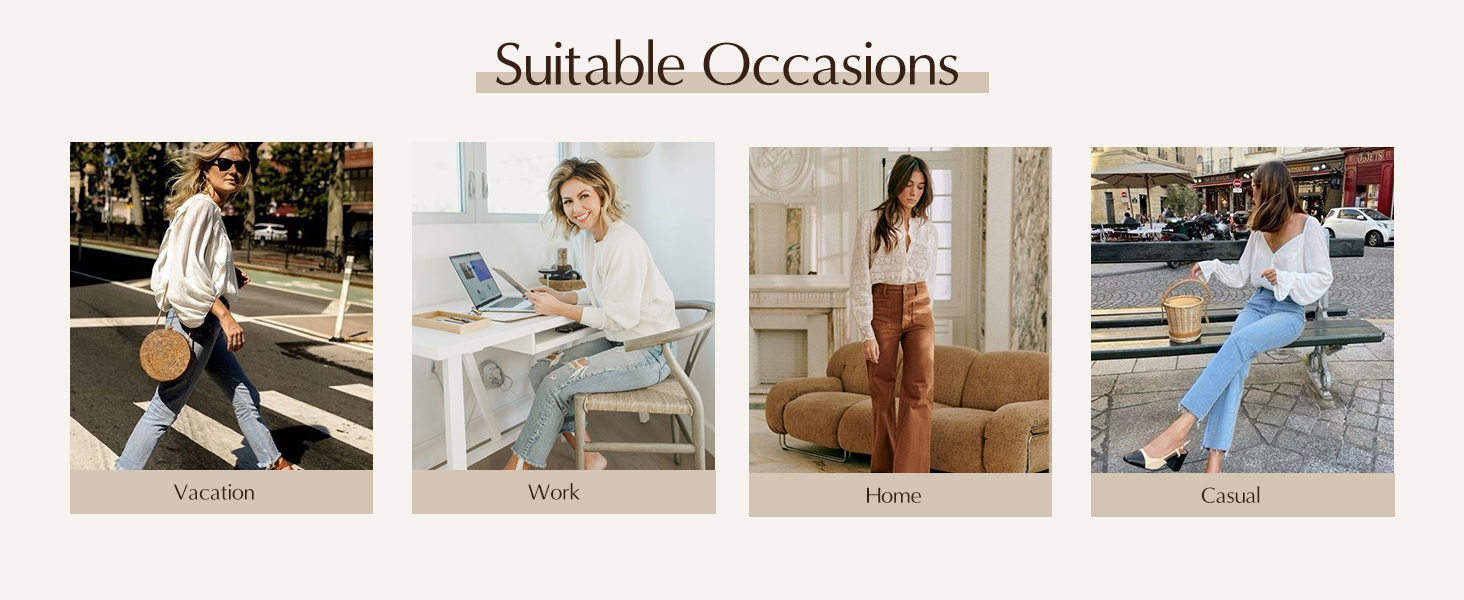 womens tops dressy casual