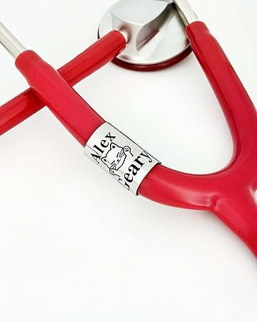 Stethoscope name tag symbol cat