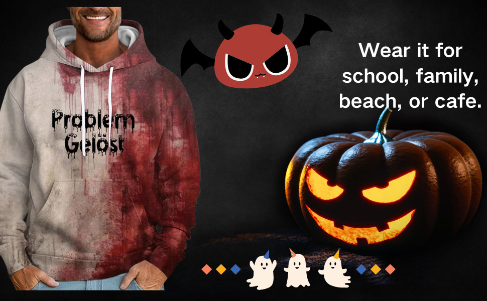 Halloween bloody sweatshirt