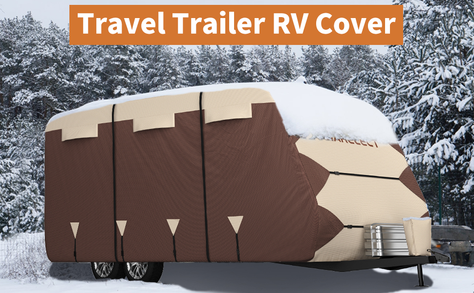 NarElect RV Cover Travel Trailer Cover,2324ft Camper Cover