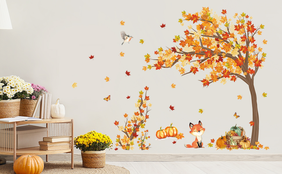 fall wall decals