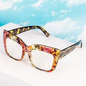 large frame reading glasses for women