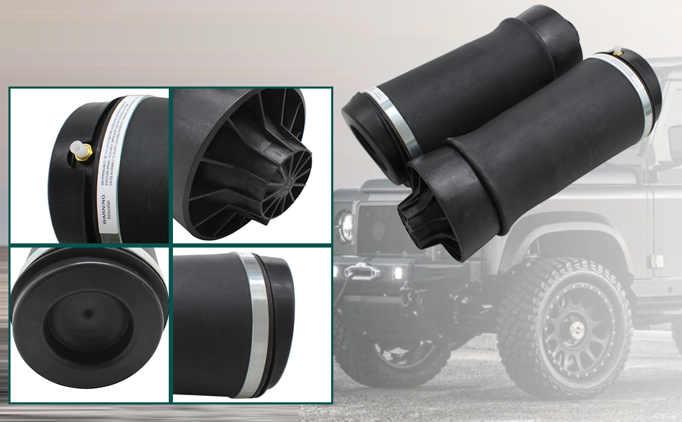 LUFASODERLING 2Pcs Rear Air Suspension Spring Bags