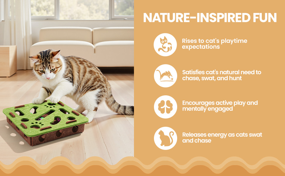 Interactive Cat Toys Felt