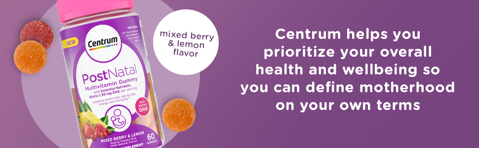 Centrum helps you prioritize your overal health