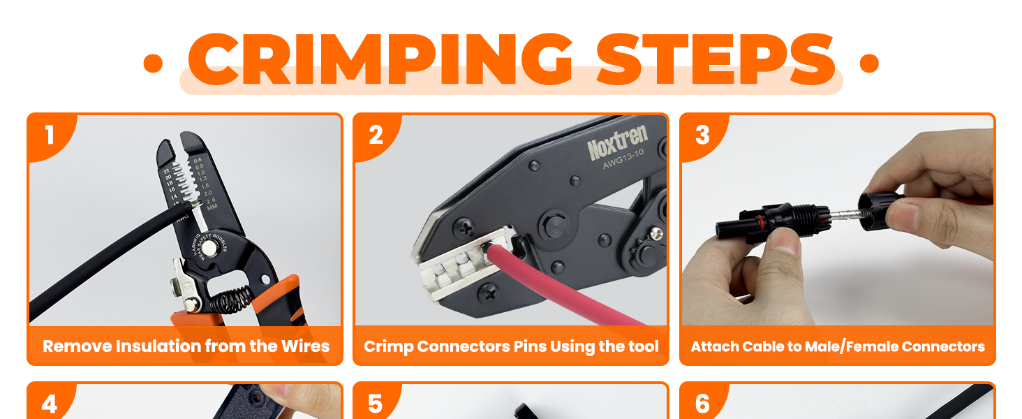 Crimping Steps