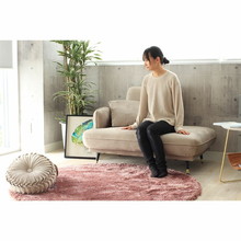 ロータイプ　ソファ 黄色 2.5人 オシャレ マナベインテリアハーツ 美品 ロータイプ ソファ 黄色 2.5人 オシャレ マナベインテリアハーツ