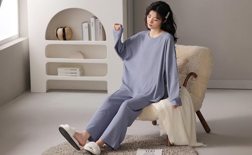 Amazon | [House Yayoi] パジャマ ルームウェア レディース