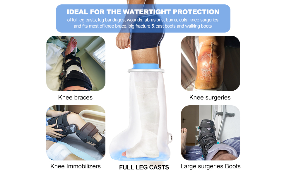 waterproof leg cover for bath
