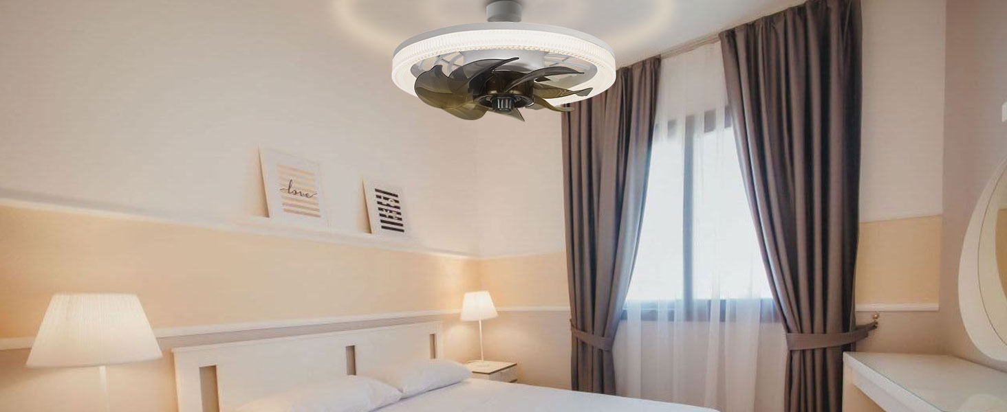 led ceiling fan with light