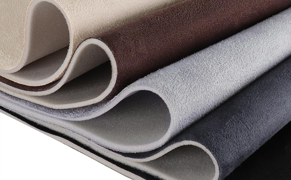 4Bang 80"x60" Beige Suede Headliner Fabric with Foam