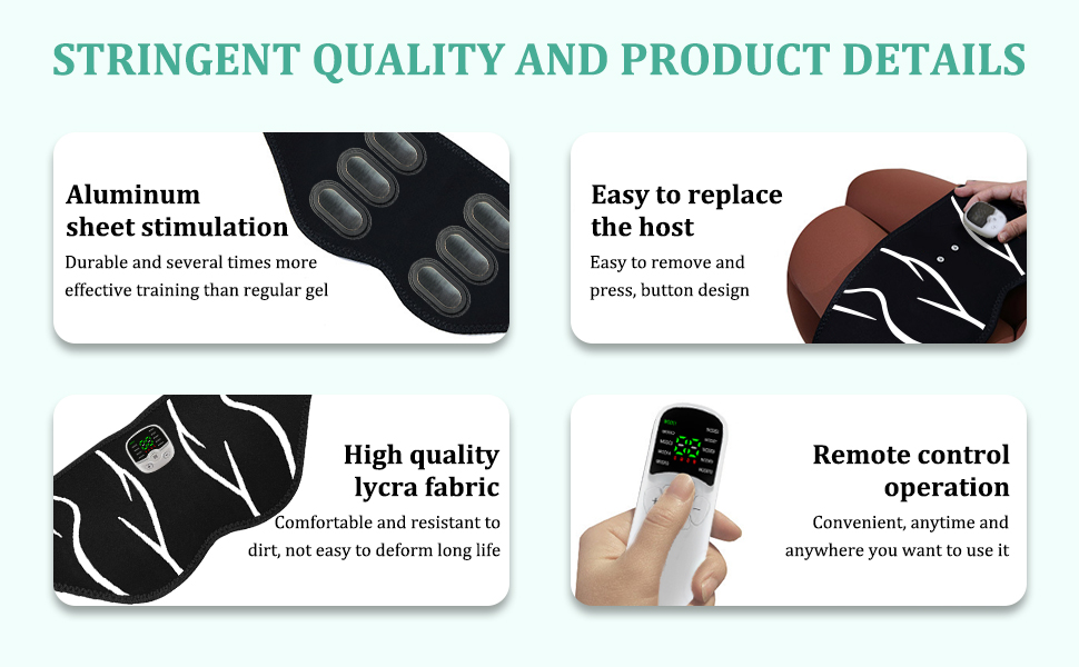 Training Belt Provides With Vibrations