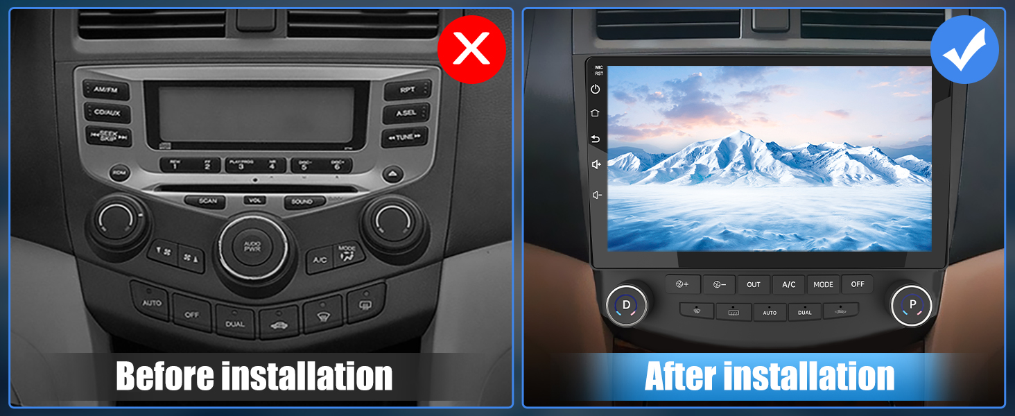 honda accord android radio