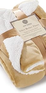 Sherpa Bed Throw Blankets