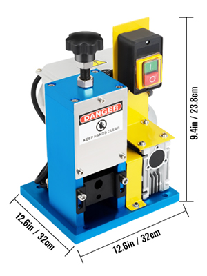 Mophorn Abisoliermaschine 1.5mm-25mm Kabelabisoliermaschine Elektrische  Kabelschälmaschine Mehrfach-Abisolierzange Abisolierzange Abisolierzange  Für Das Recycling Von Kupferdraht : : Baumarkt