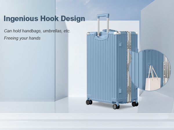 Amazon.com | AnyZip Luggage Sets 2 Piece Aluminum Frame