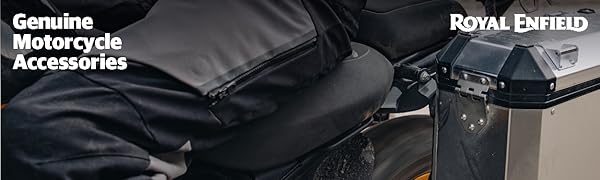 Royal Enfield Black Adventure Rider Seat 