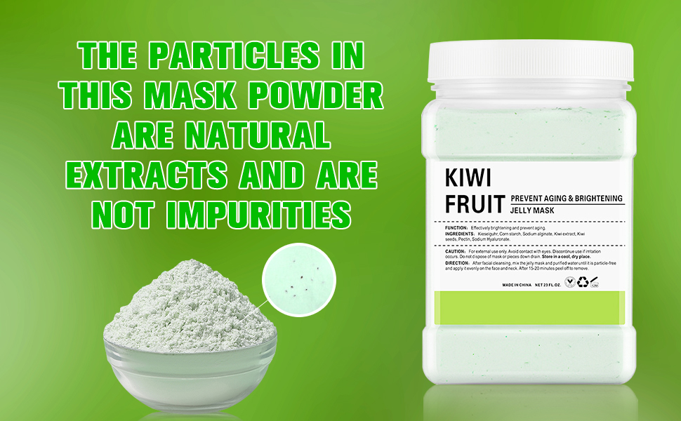 POZTL Jelly Mask Powder for Facials, Turmemic AntiWrinkel