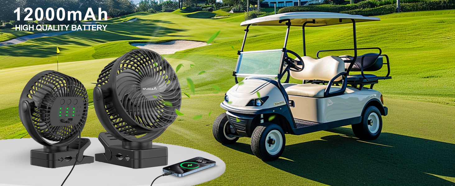 golf cart fan