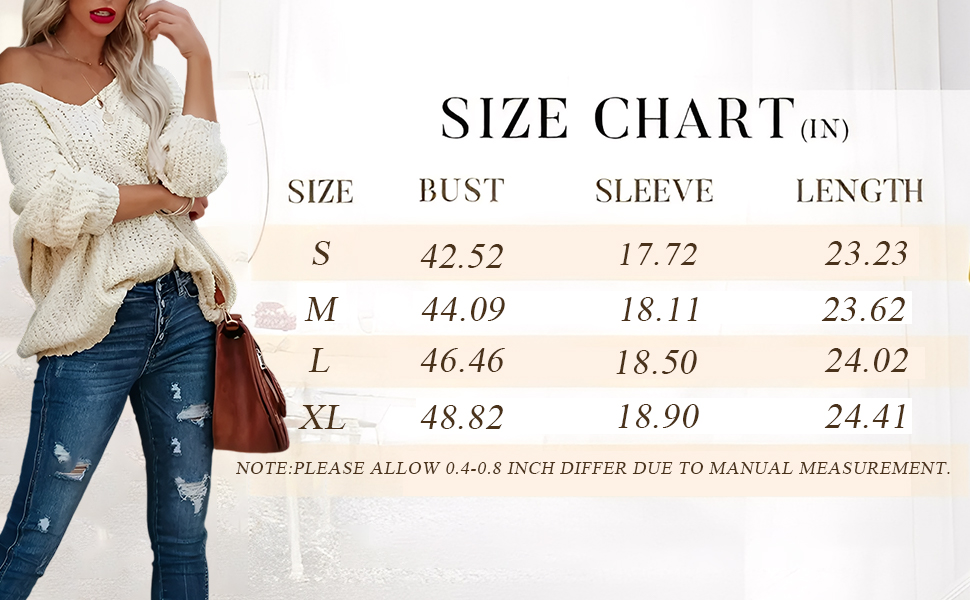 Women&#39;s Off-The-Shoulder Sweater Loose Lightweight Pullover Top