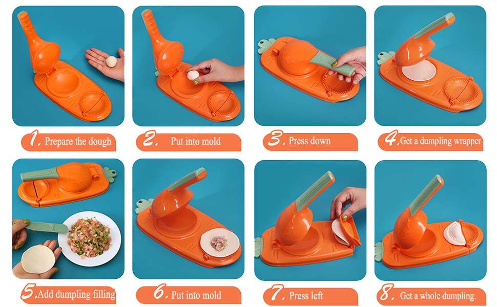 2 in 1 Dumpling Maker Mould Machine
