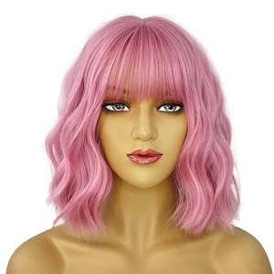 Short Wavy Wig for White Women pelucas taylor swift shirt cheap wigs under 10 dollars cute wigs