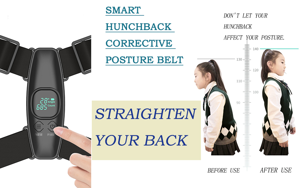Hunchback Posture Correction Back Posture Monitor Hunchback Smart Corrector