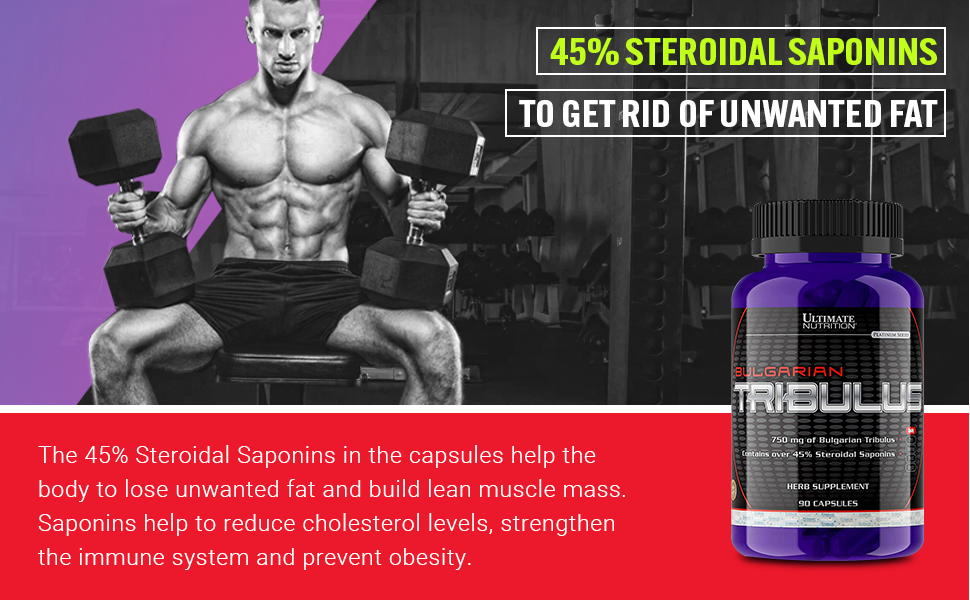 Amazon.com: Ultimate Nutrition Bulgarian Tribulus Terrestris for Men ...